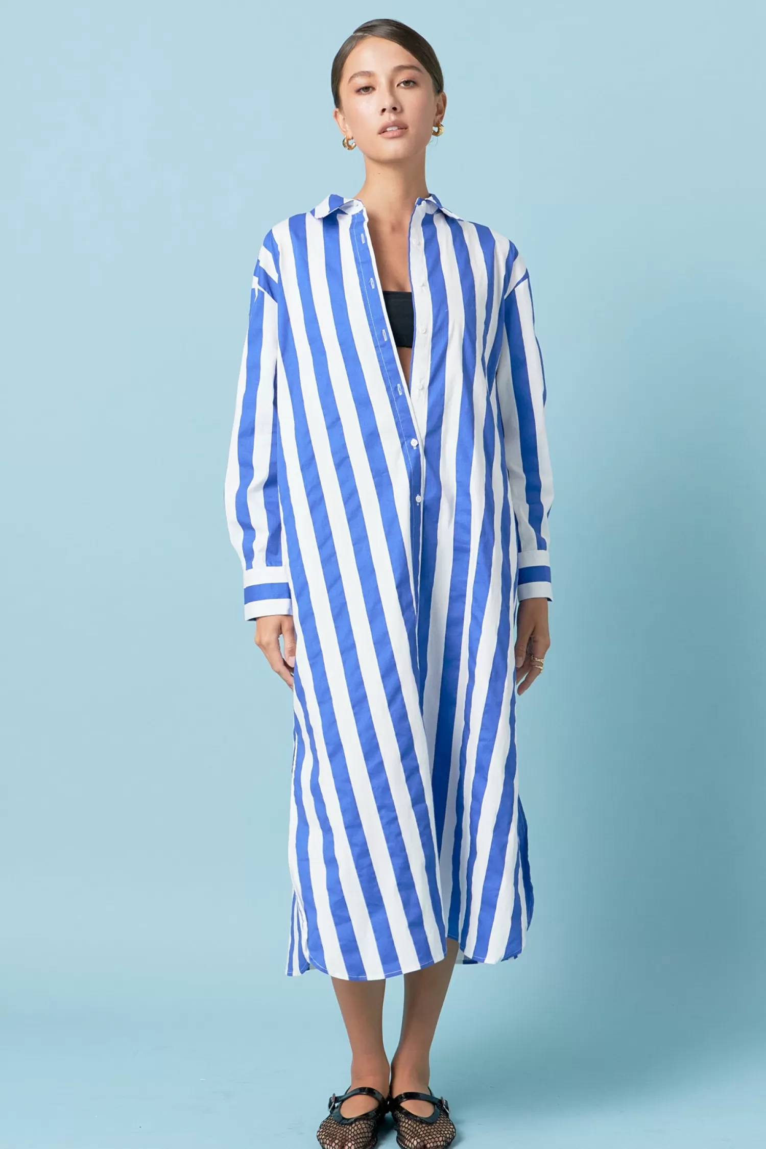 Flash Sale Big Stripe Maxi Dress Resort Ready | Maxi Dresses