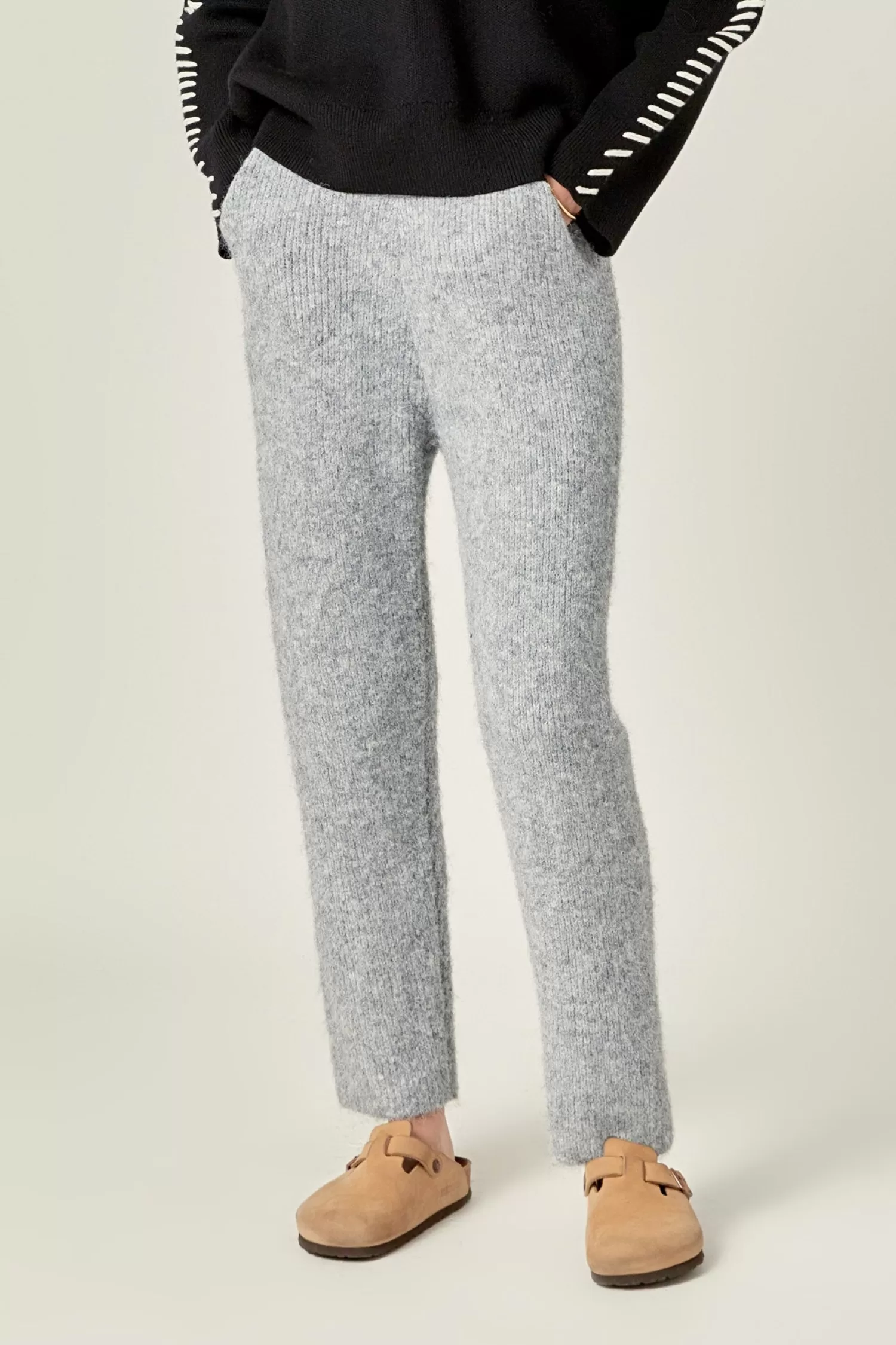 Hot Blend Sweater Jogger Pants Pants | Bottoms