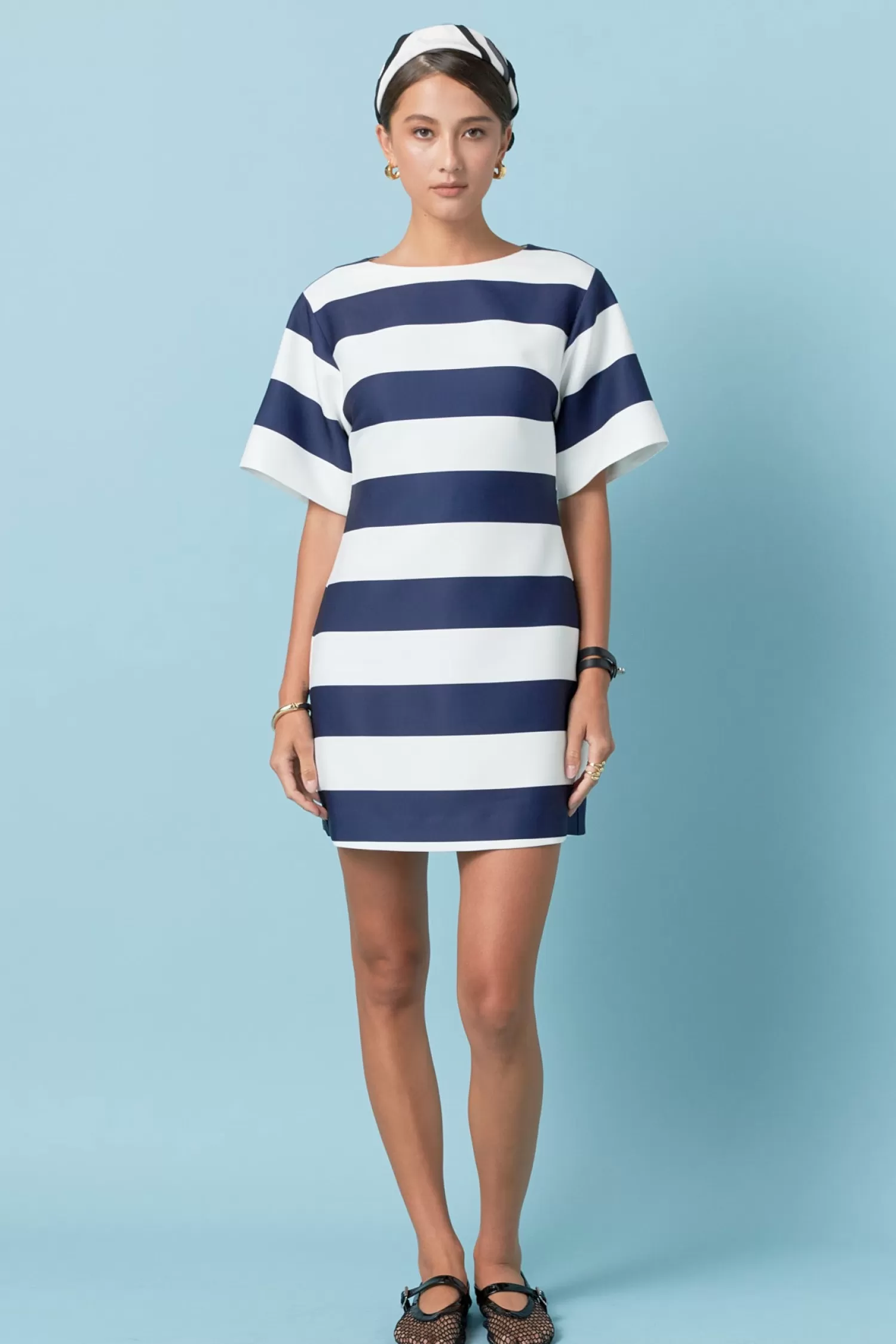 Sale Bold Stripe Mini Dress Mini Dresses | Stripe Wonders