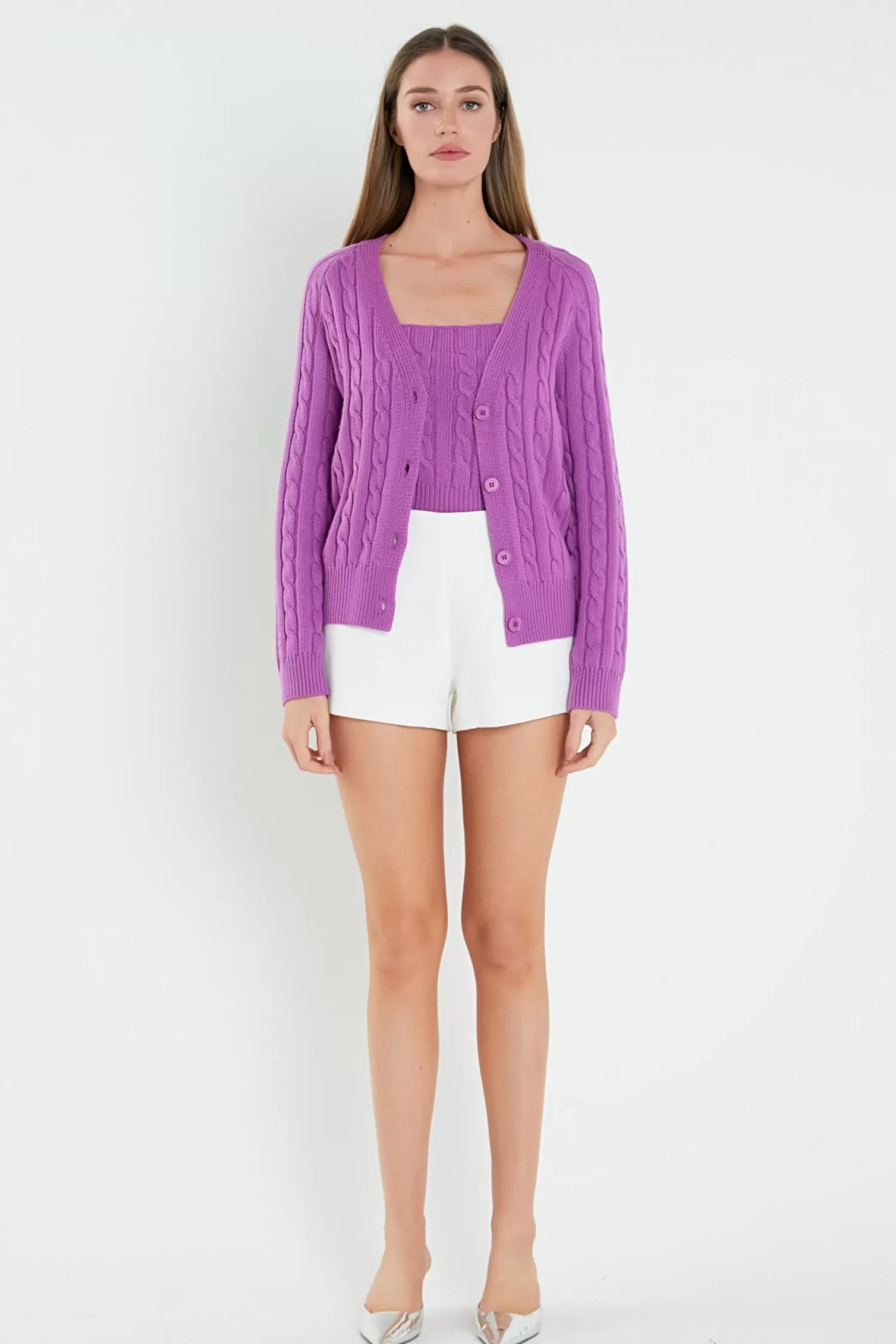 Shop Cable Knit Cardigan Sweaters & Knits | Sweater Season