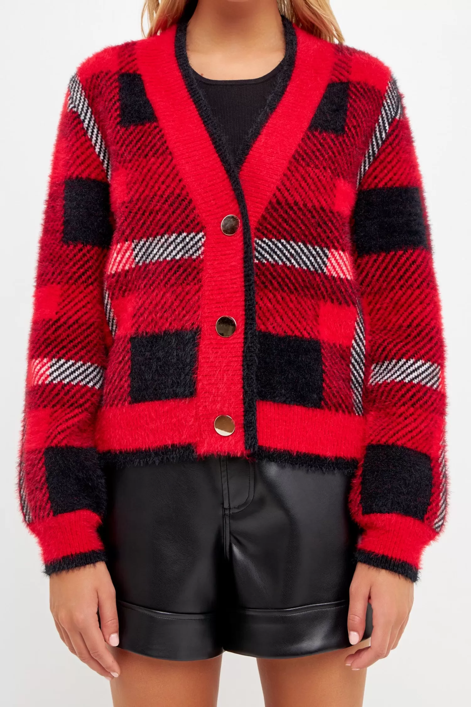 Outlet Checkered Plaid Cardigan Best Sellers | The Modern Preppy