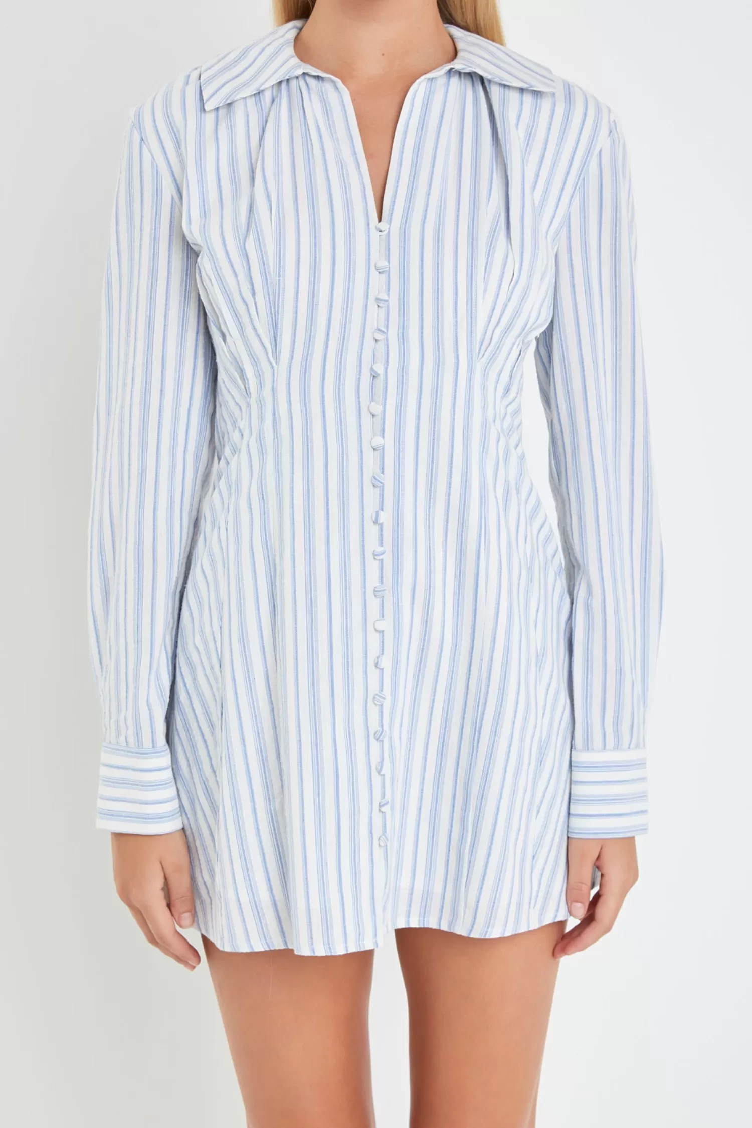 Shop Collar Shirt Mini Dress Mini Dresses | Shirt Dresses