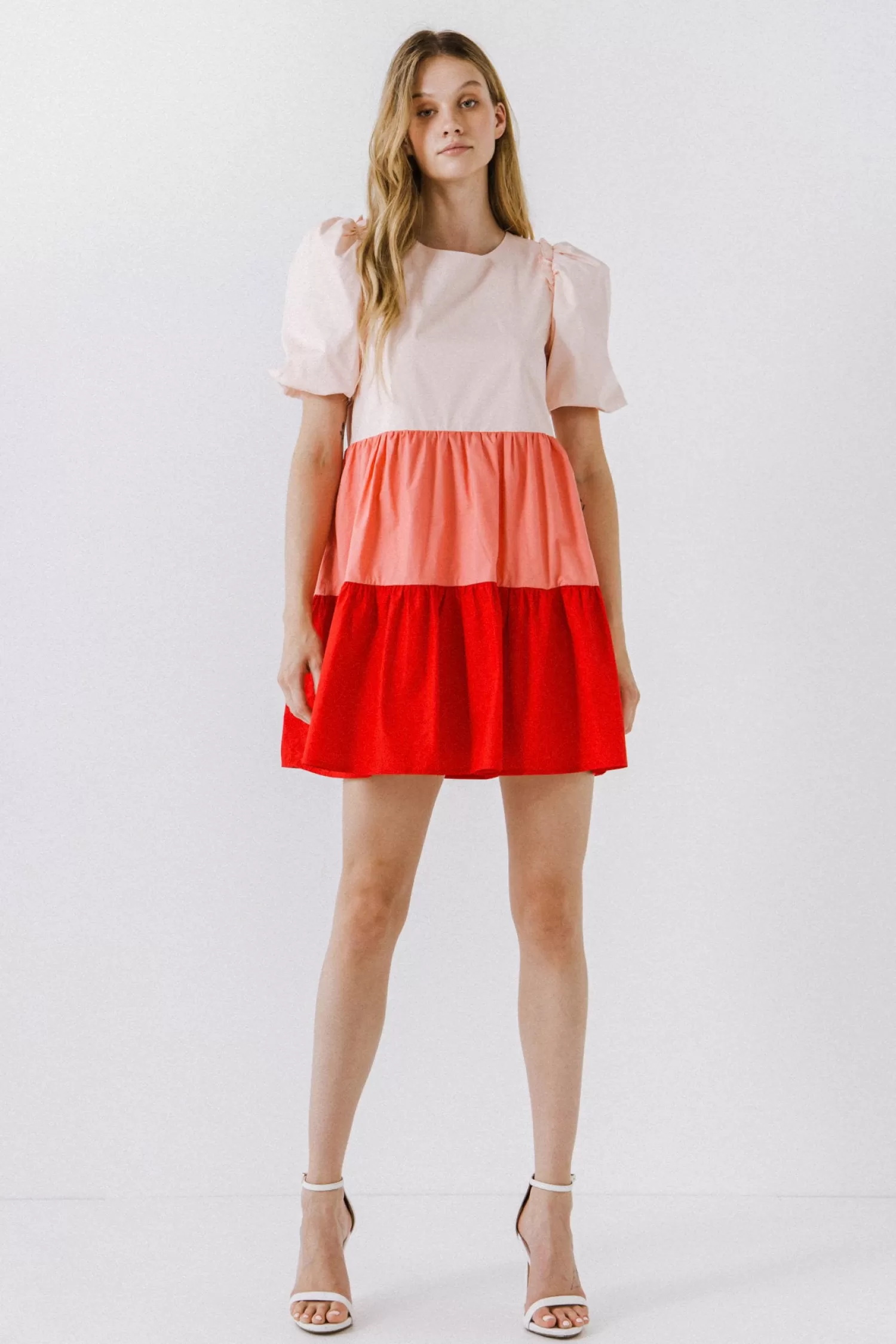 Flash Sale Colorblock Babydoll Dress Special Occasion | Resort Ready