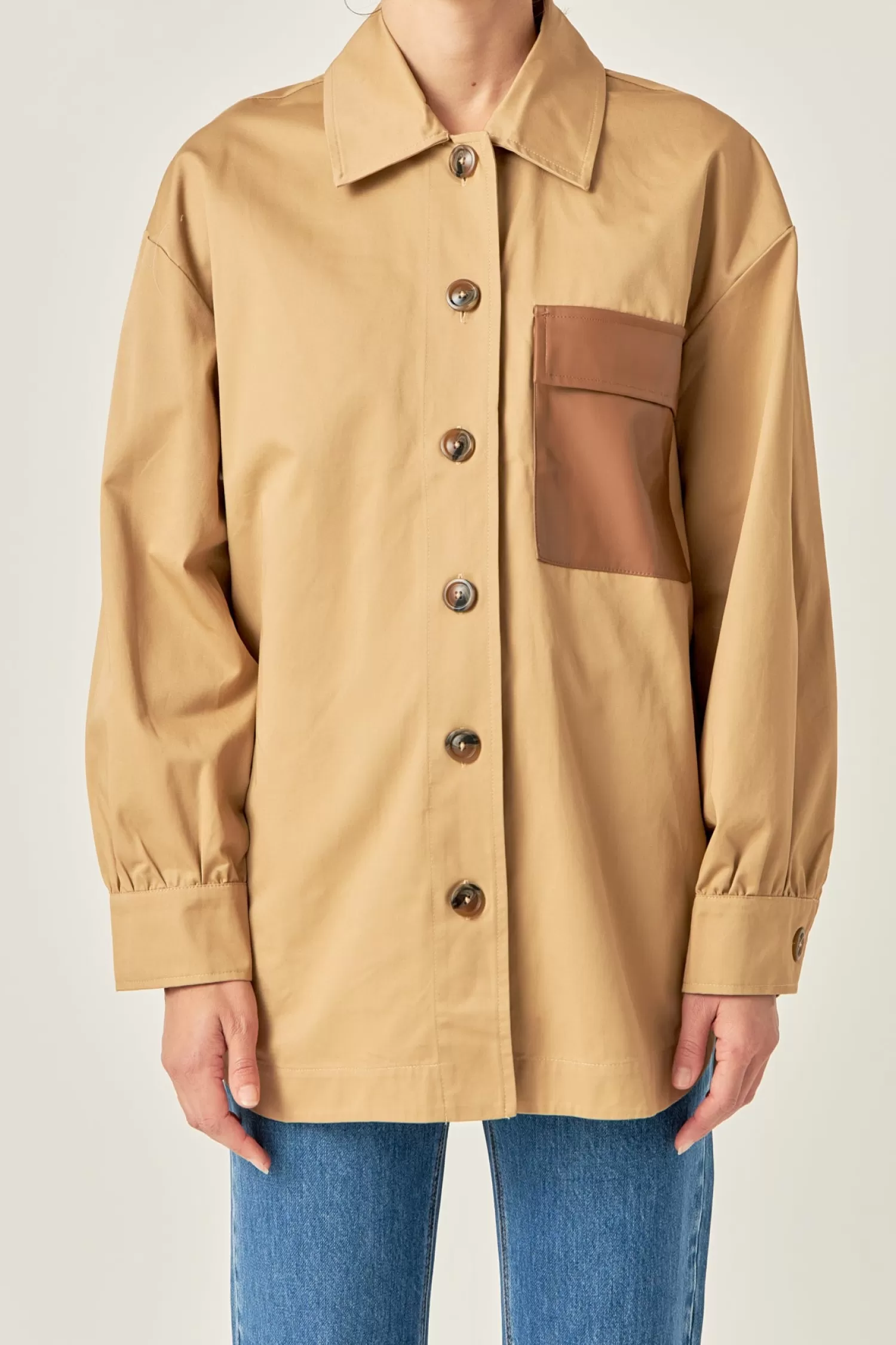 Best Cotton Twill Shirt Jacket Jackets & Coats