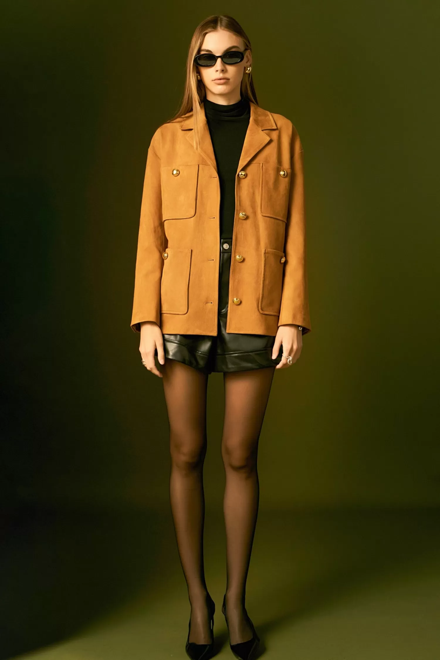 Sale Faux Suede Jacket Matching Sets | Jackets & Coats