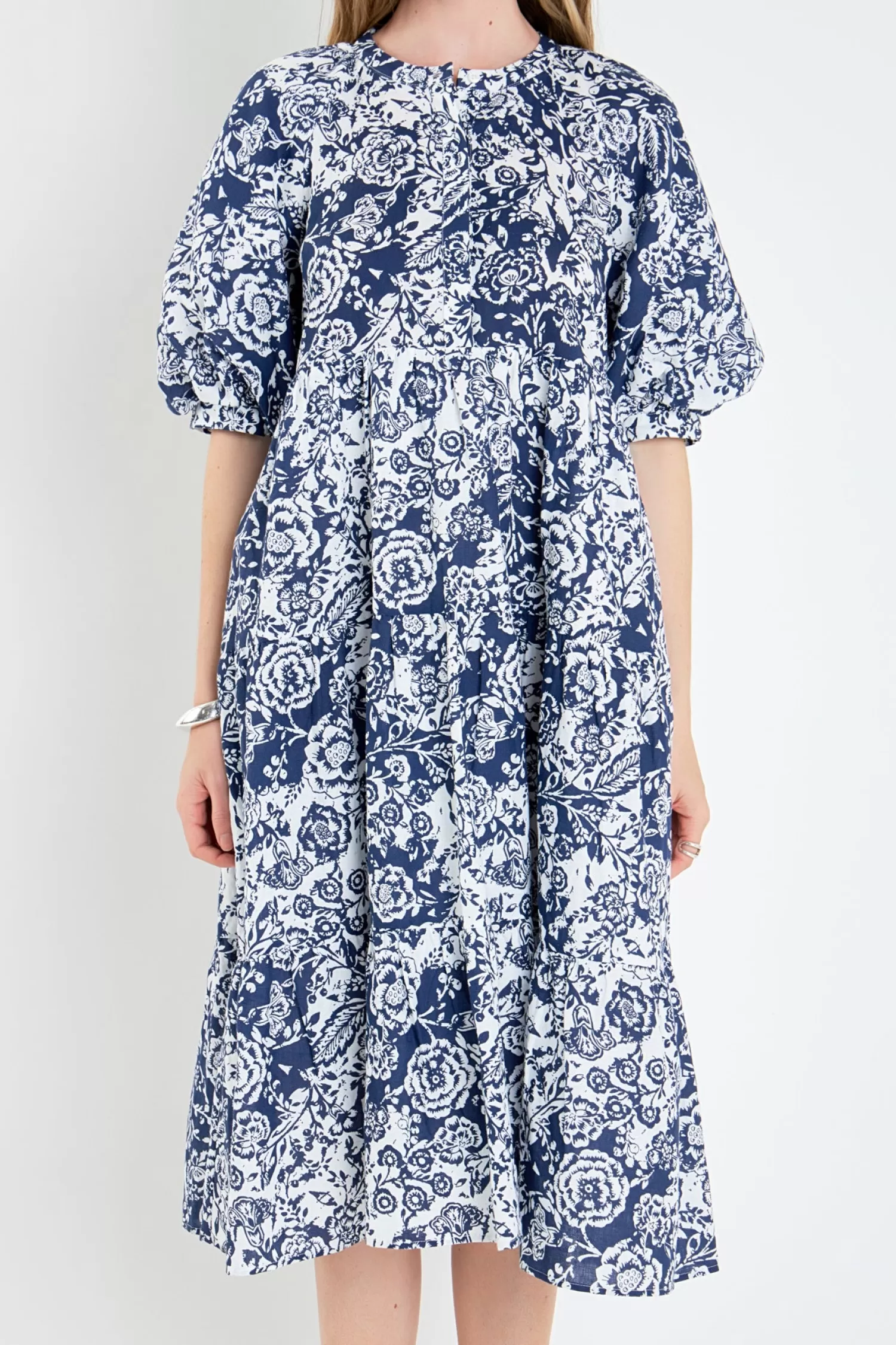 Store Floral Print Midi Dress Midi Dresses | Lounge & Casual