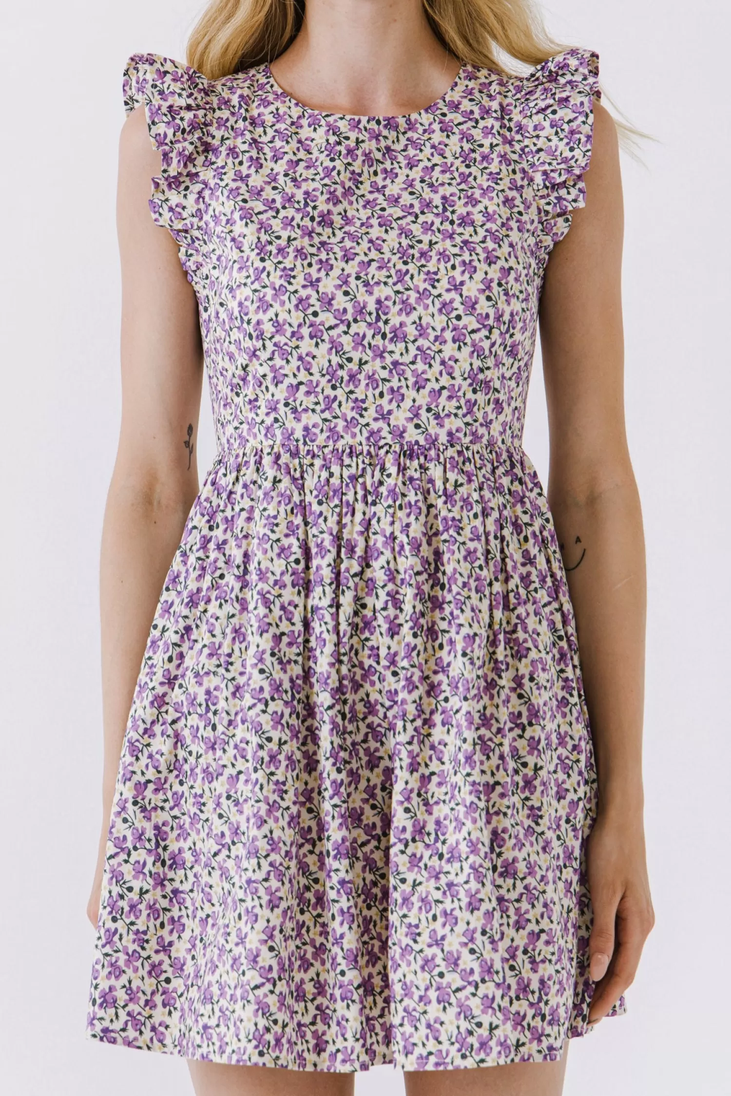 Sale Floral Print Mini Dress Mini Dresses | Dresses