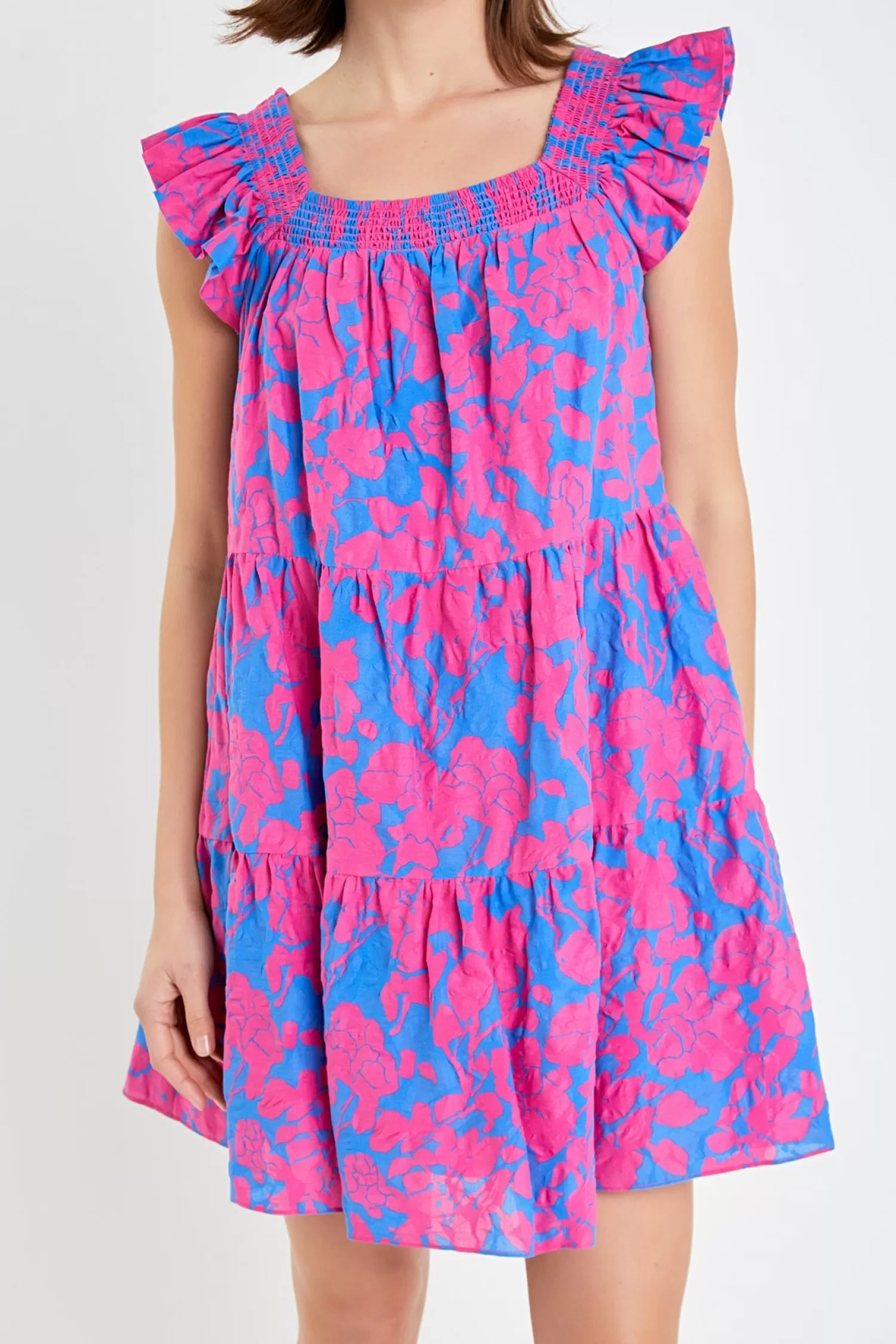 New Floral Print Sleeveless Mini Dress Mini Dresses | Frills And Thrills