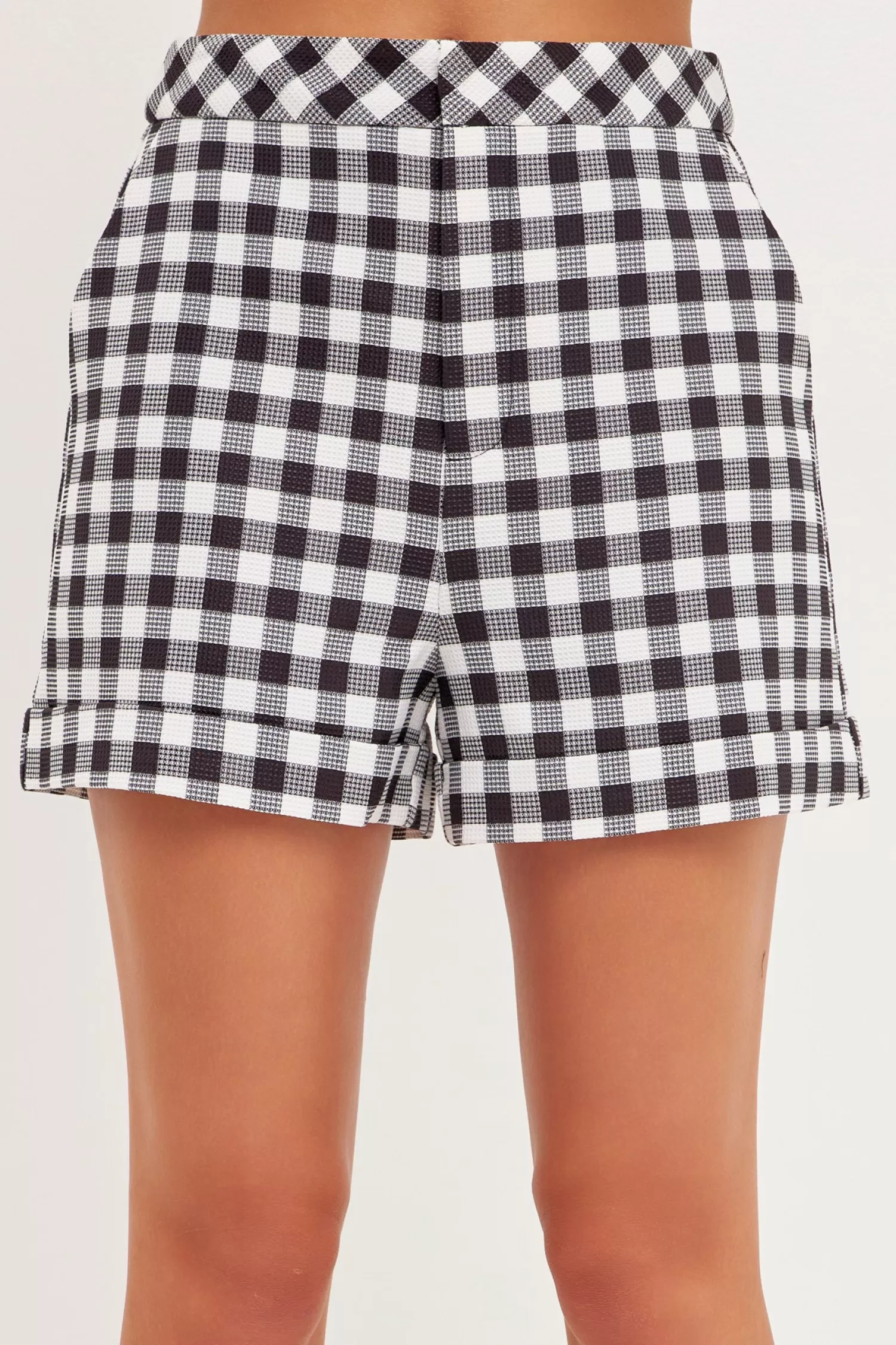 Fashion Gingham Shorts Date-Night Ready | Shorts