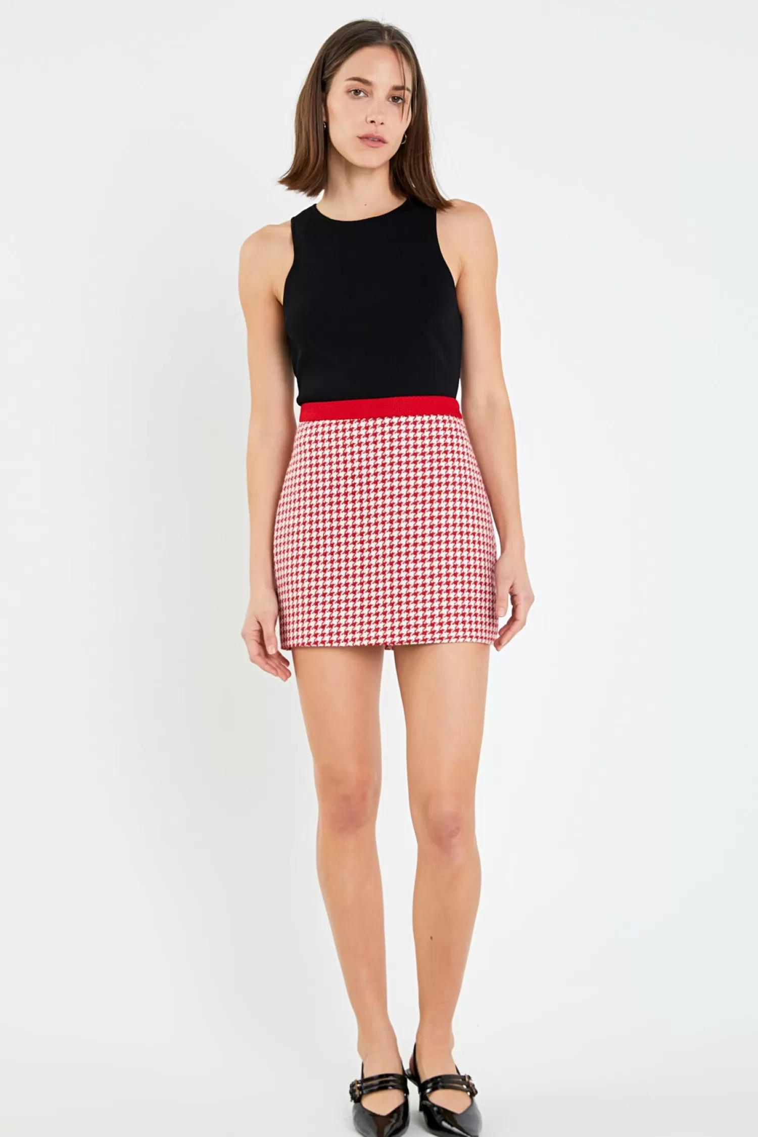 New Hounds tooth Mini Skirt Best Sellers | Skirts