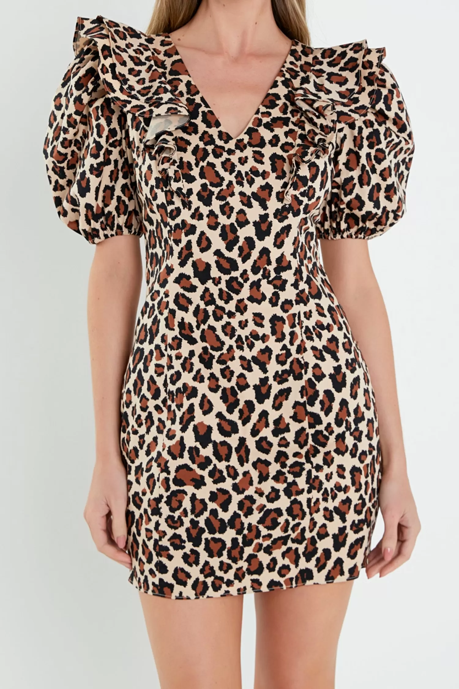 Online Leopard Mini Dress Mini Dresses | Date Night Dreams