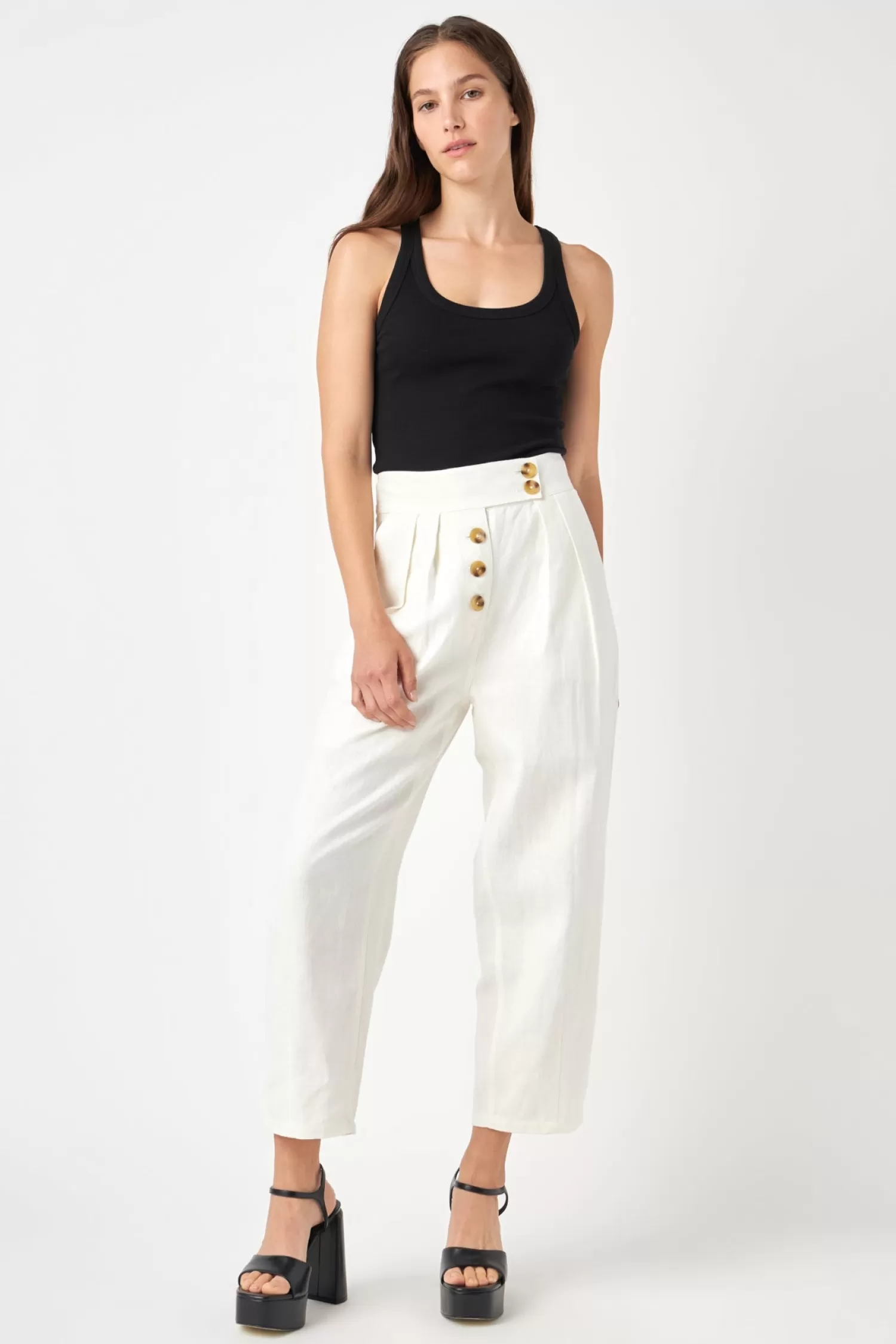 Hot Linen Trouser Pants Old Money Aesthetic | Pants