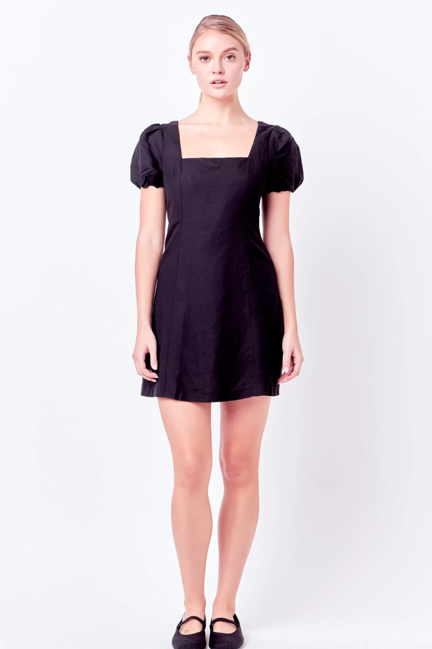 Flash Sale Mini Dress with Strappy Back Detail Date Night Dreams | Special Occasion