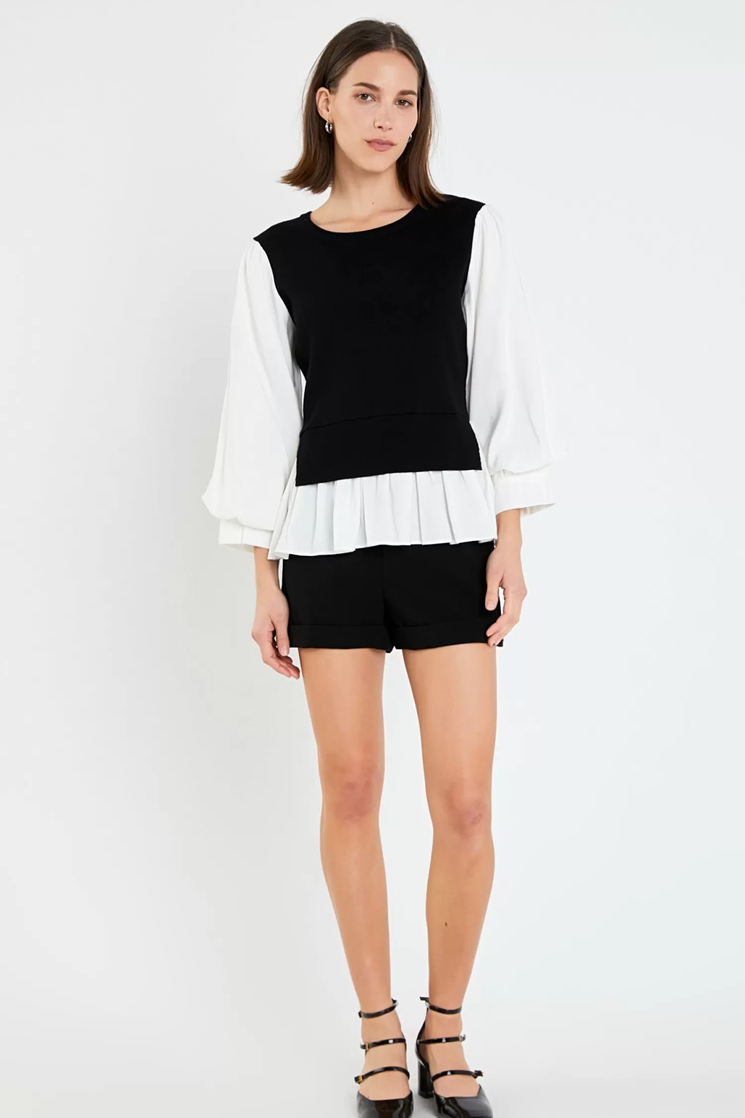 Clearance Mixed Media Blouse Mixed Media | Best Sellers