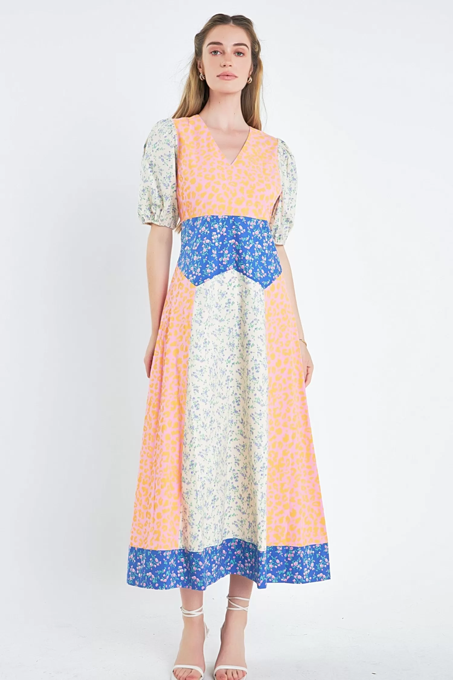 Online Mixed Print Maxi Dress Special Occasion | Resort Ready