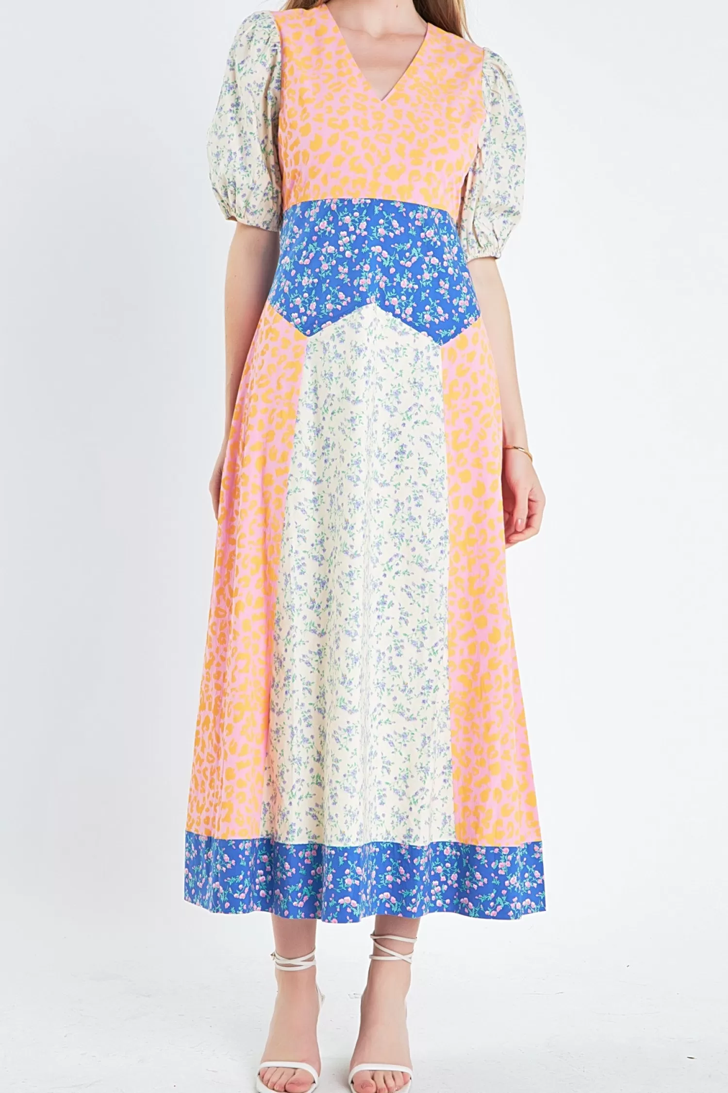 Online Mixed Print Maxi Dress Special Occasion | Resort Ready