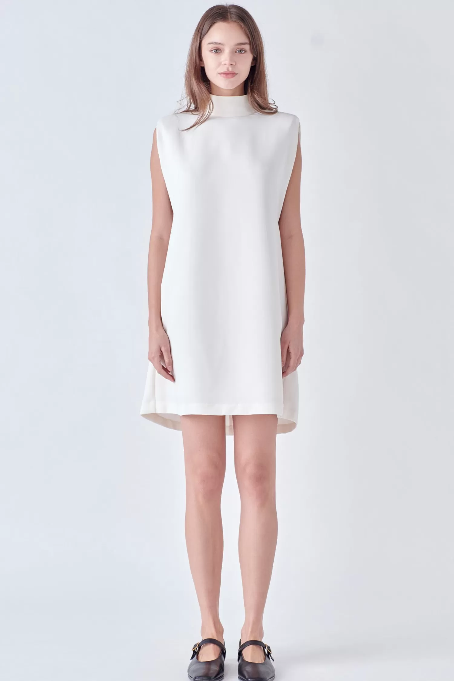 New Mock Neck Sleeveless Shift Dress Best Sellers | Dresses