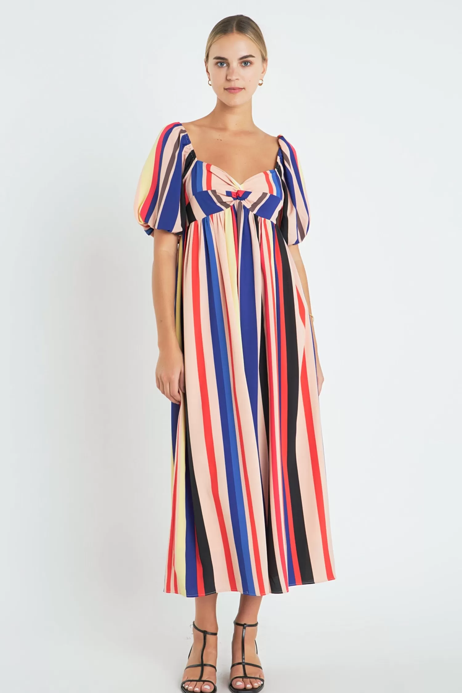 Fashion Color Stripe Maxi Dress Maxi Dresses | Lounge & Casual