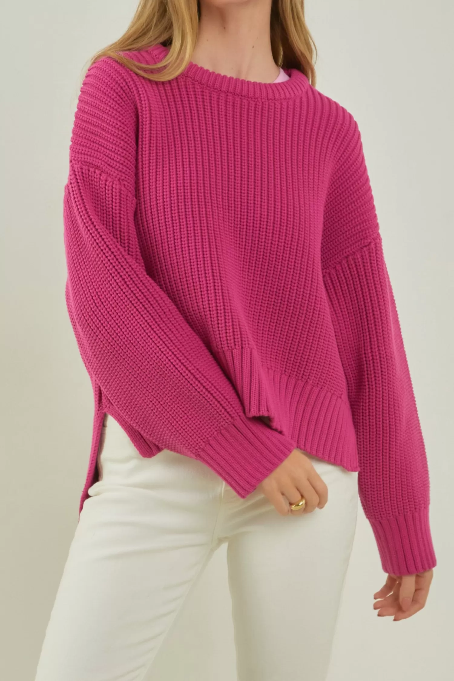 Cheap Oversize Ribbed Sweater Sweaters & Knits | Sweater Season