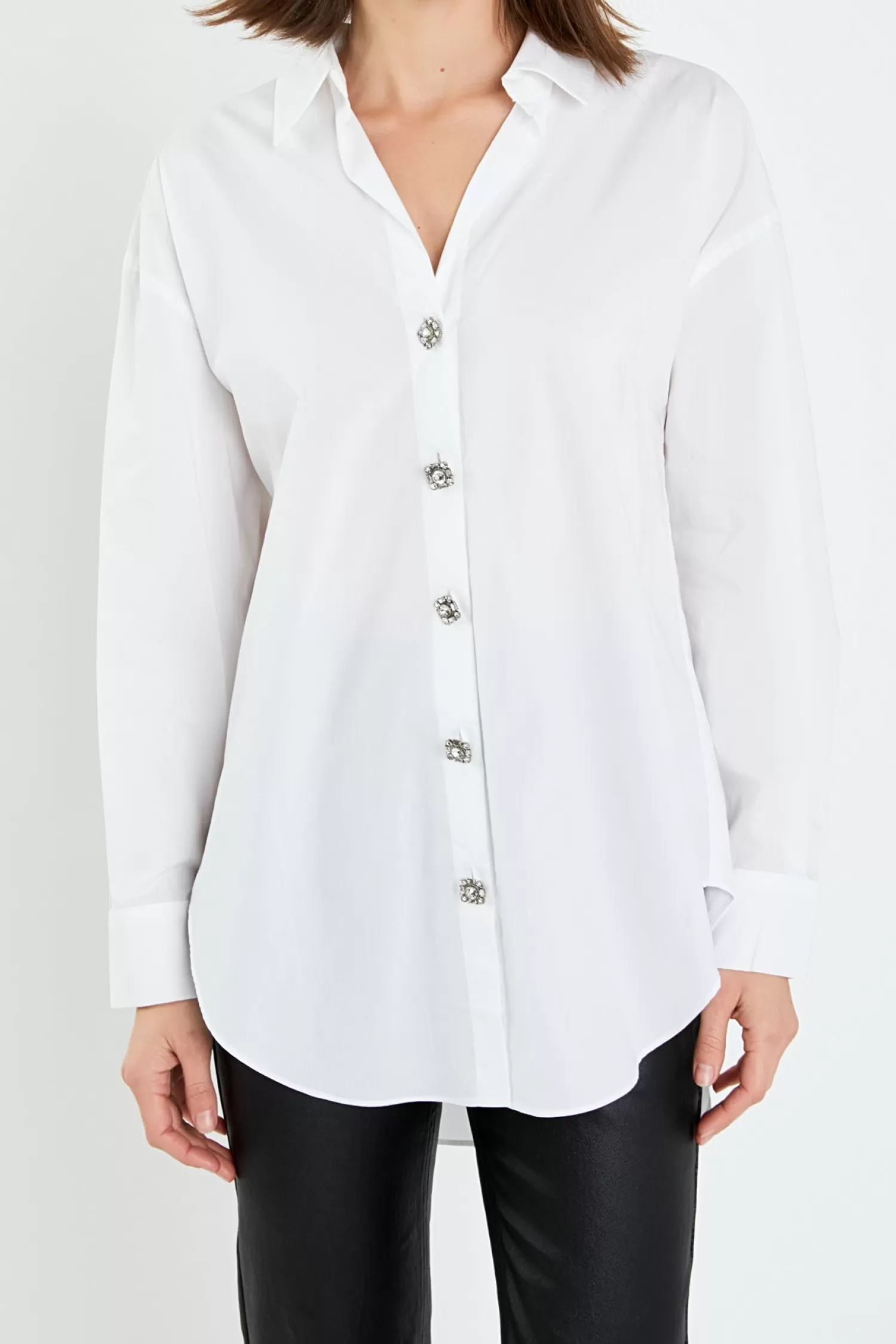 New Oversized Collared Shirt in Tops