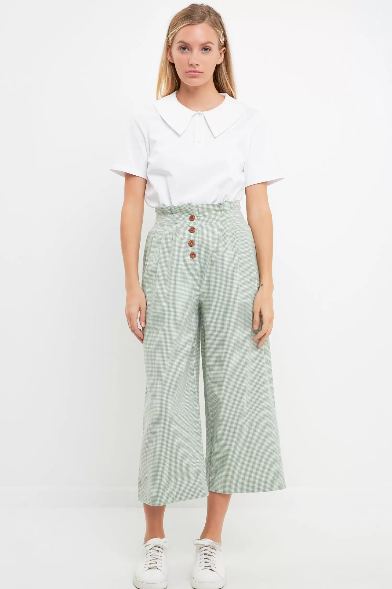 Discount Pleated Easy Trousers Pants | Bottoms