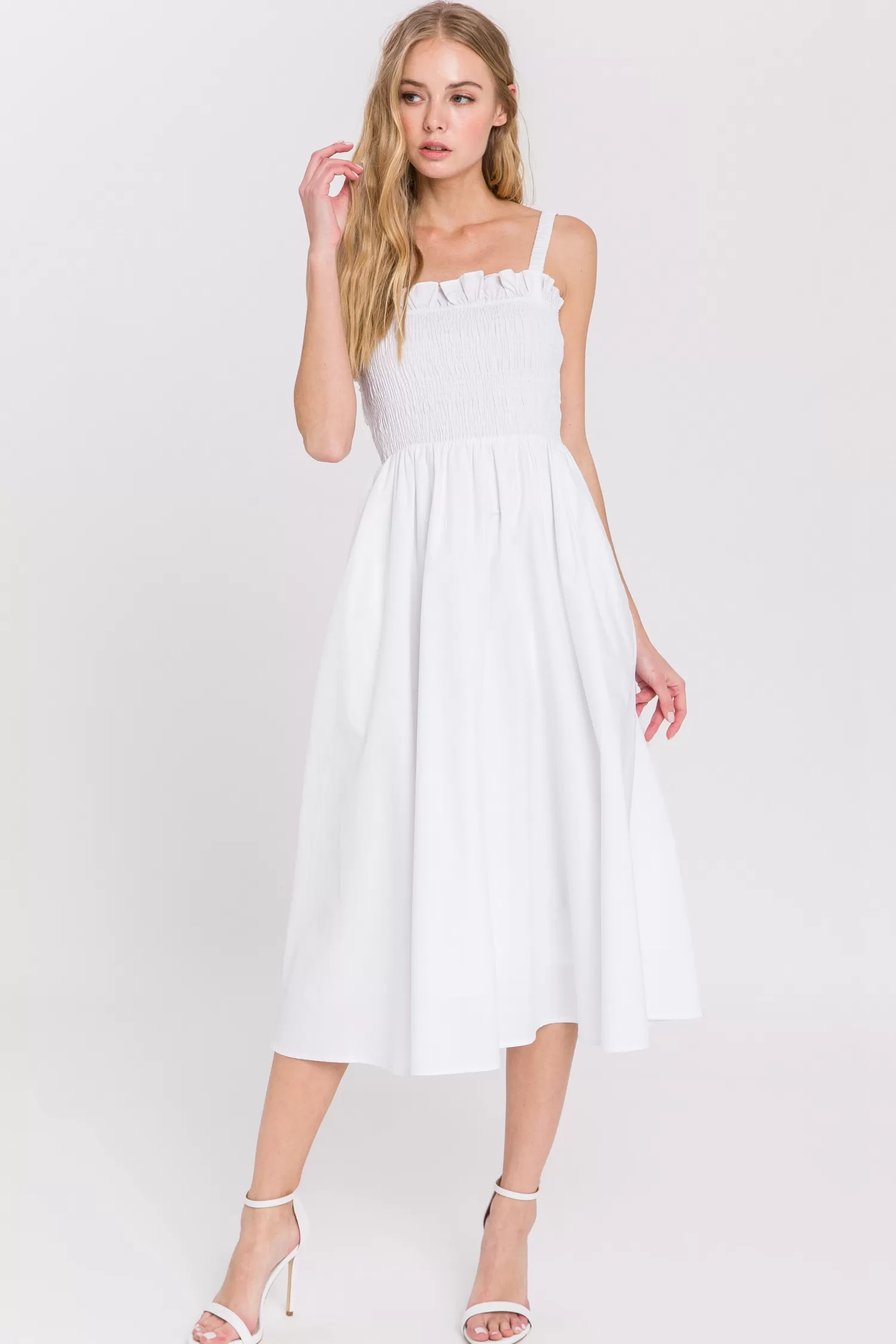 Best Sale Poplin Flare Dress Lounge & Casual | Dresses