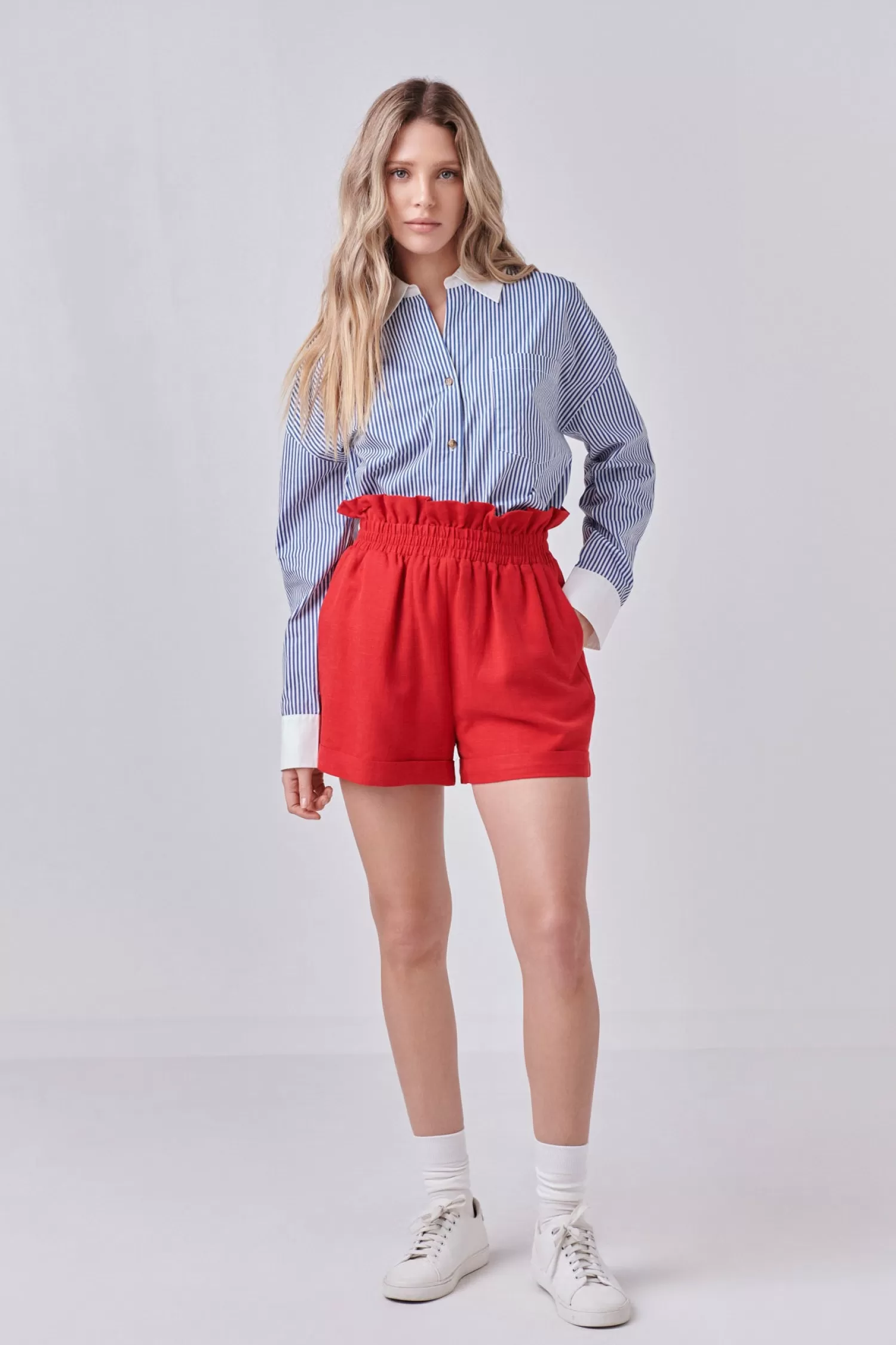 Best Linen Cuffed Shorts Shorts | Bottoms