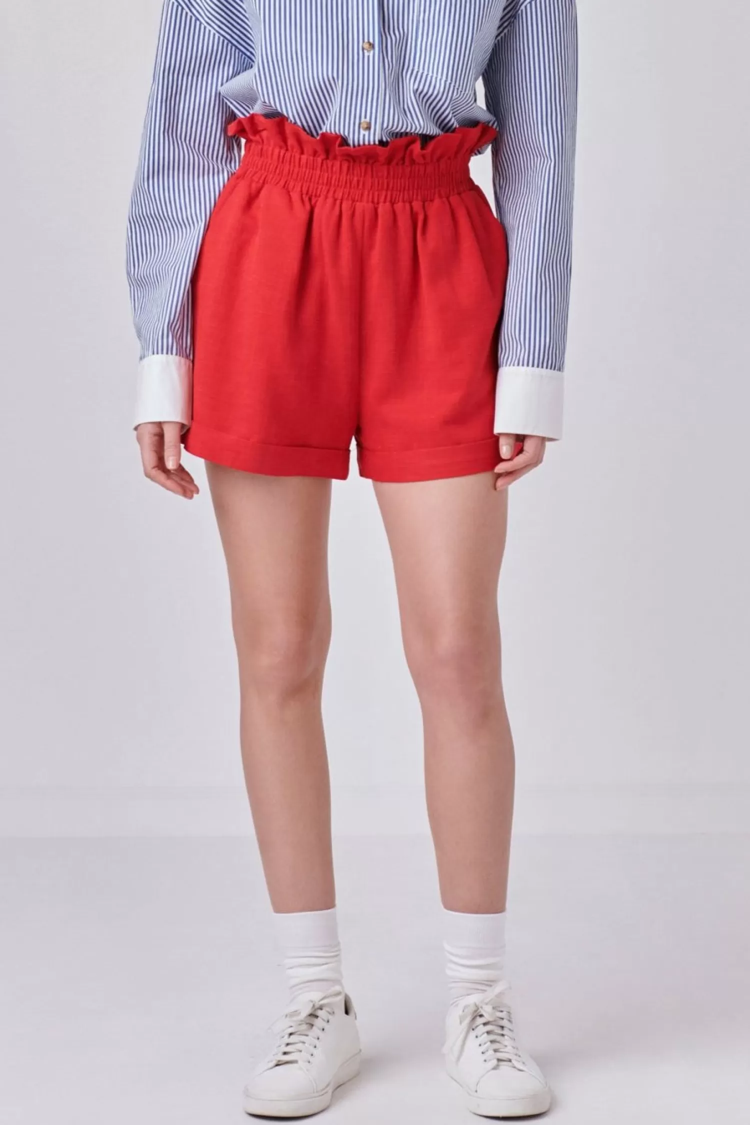 Best Linen Cuffed Shorts Shorts | Bottoms