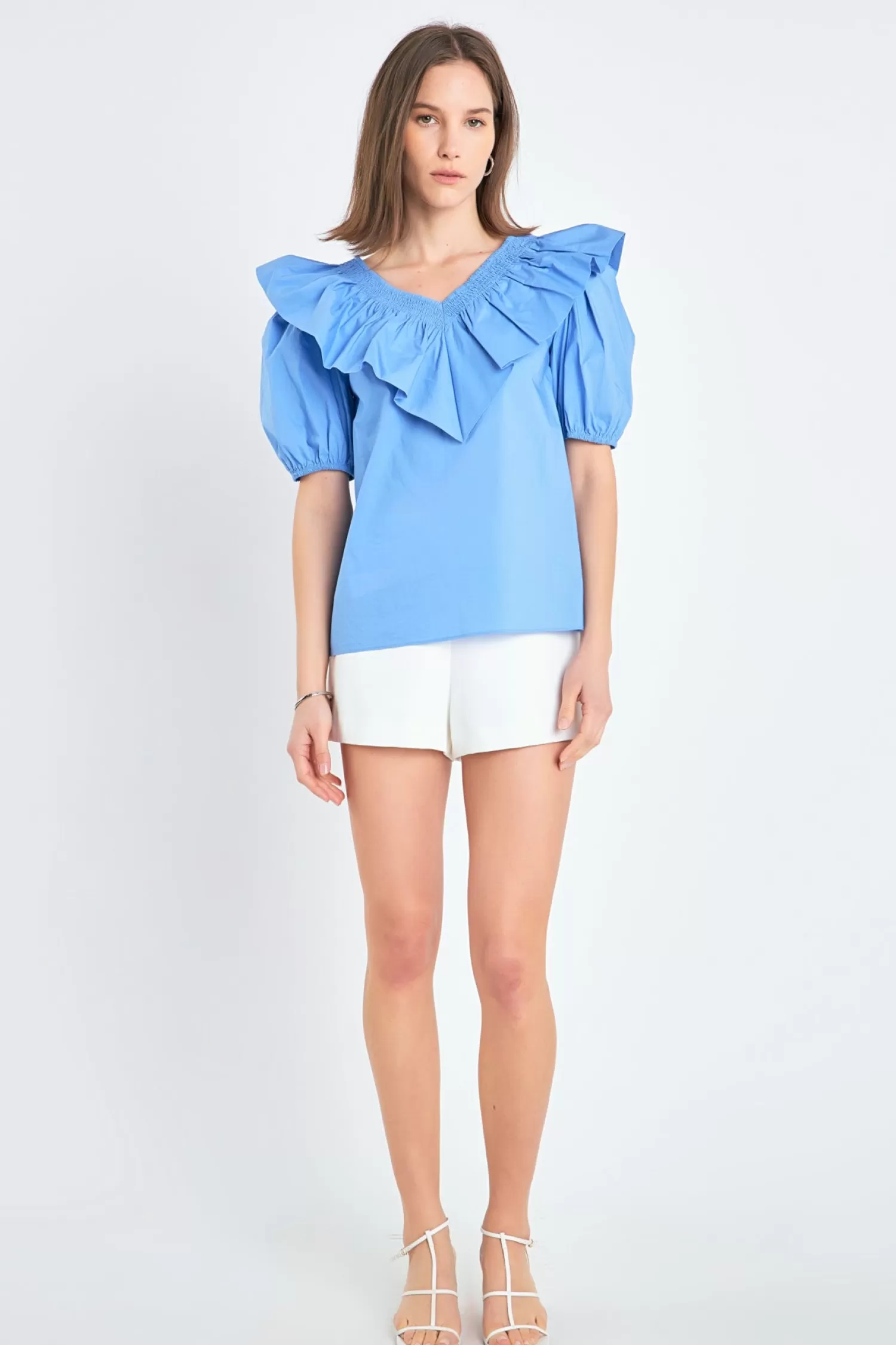 Best Ruffle Puff Sleeve Top Frills And Thrills | Puff Sleeve Perfection