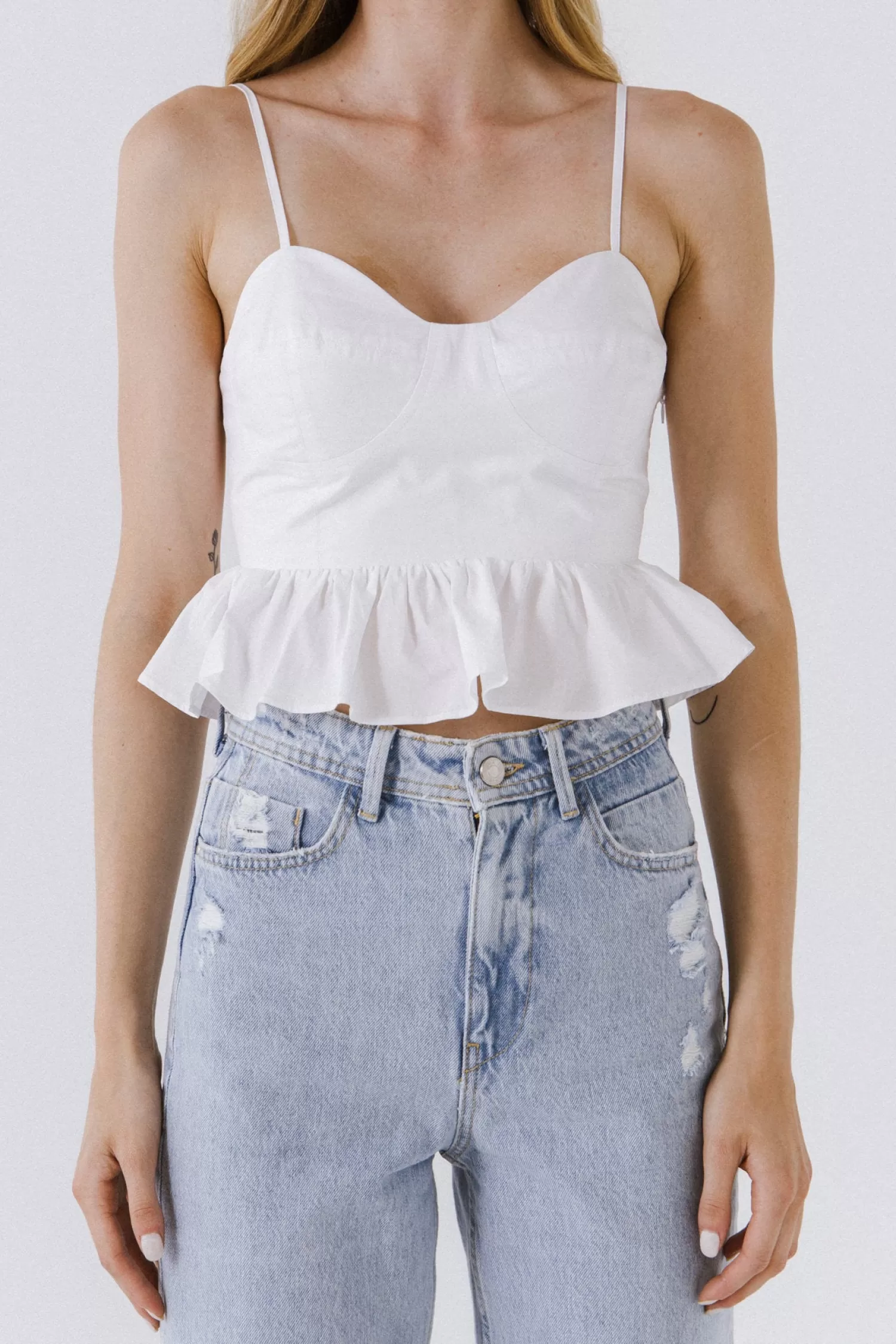 Shop Ruffled Tank Top Frills And Thrills | Tops