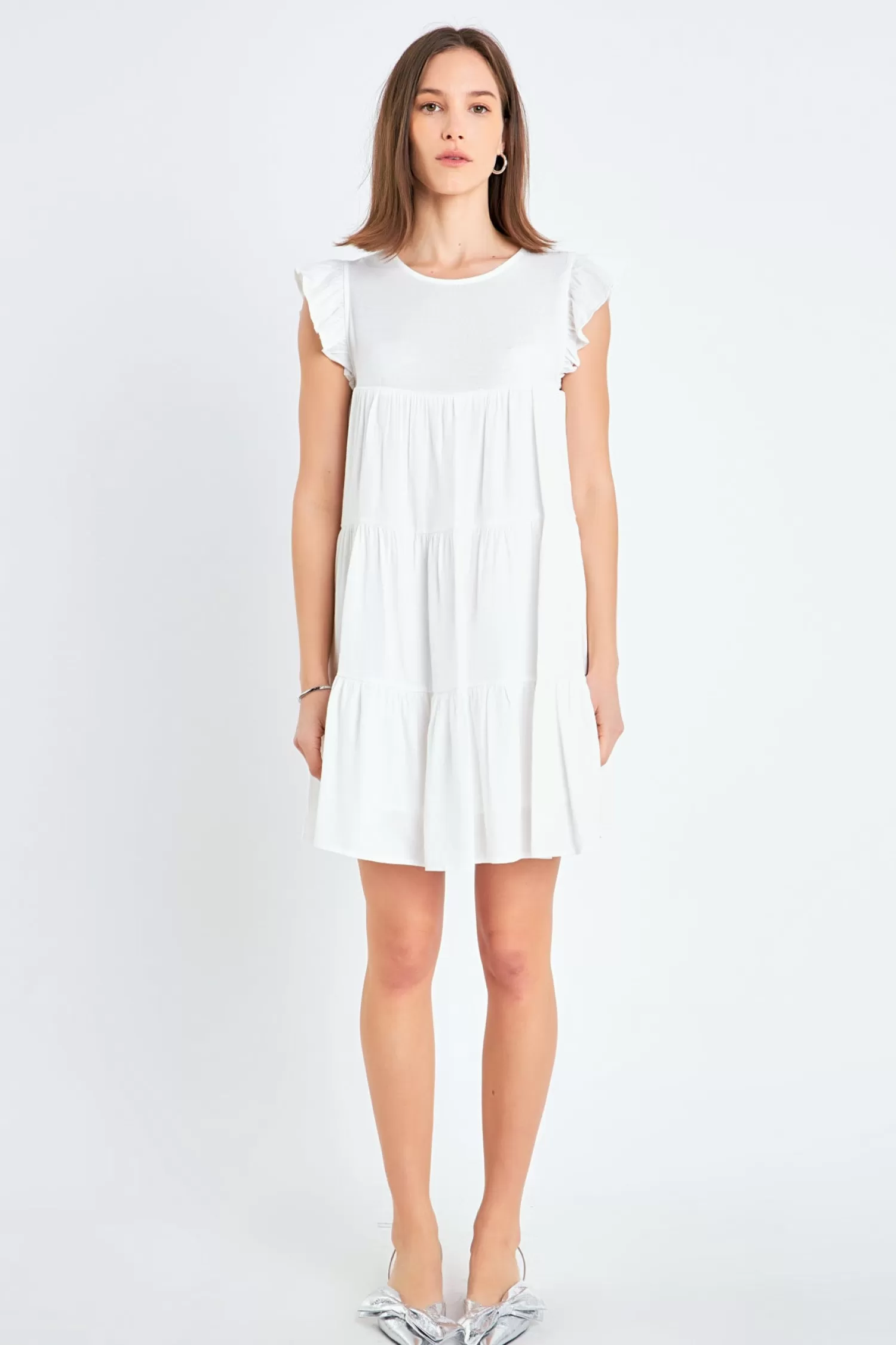 Outlet Ruffled Tiered Dress Mini Dresses | Lounge & Casual