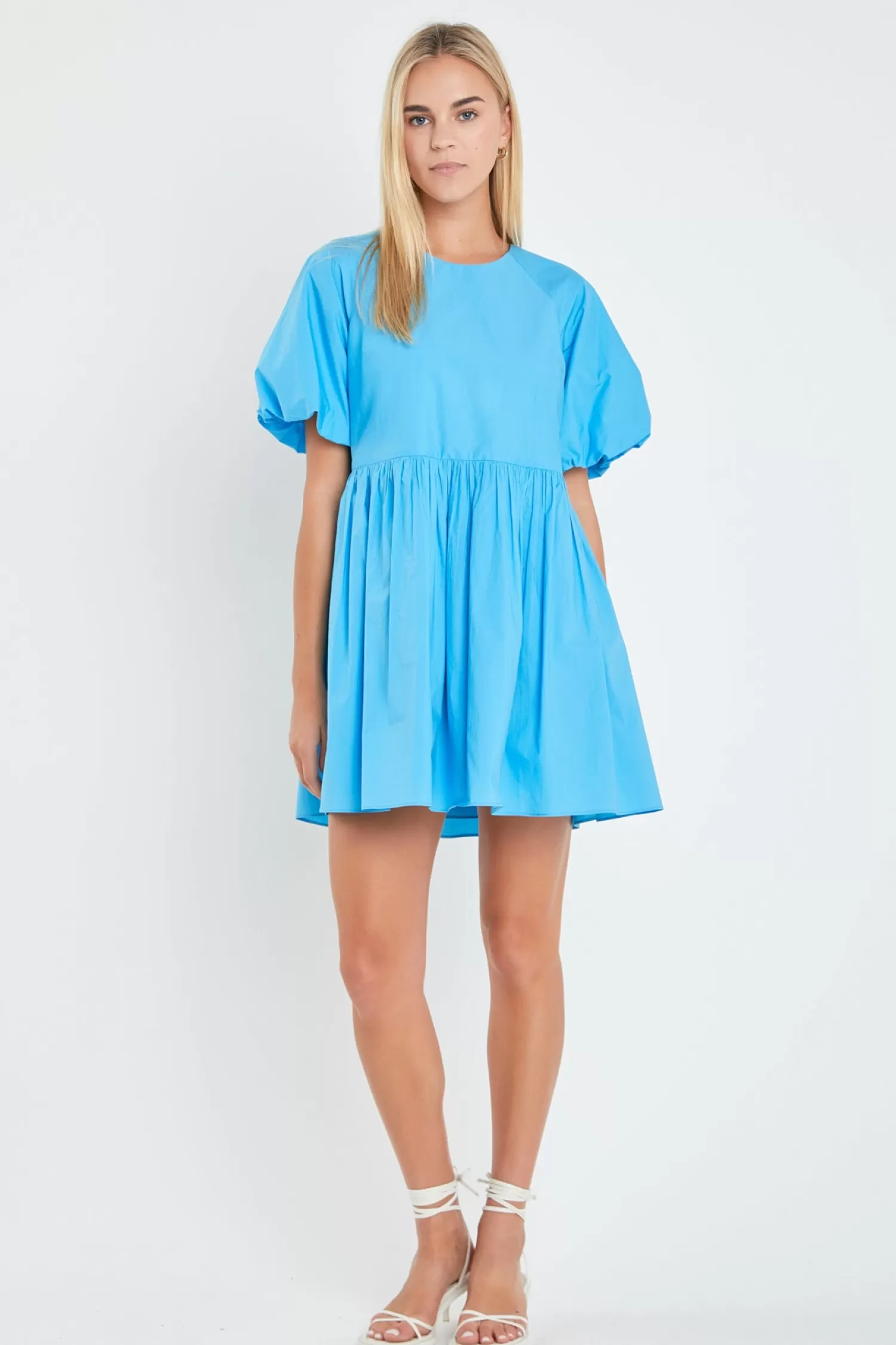 Outlet Short Balloon Sleeve Mini Dress Mini Dresses | Best Sellers