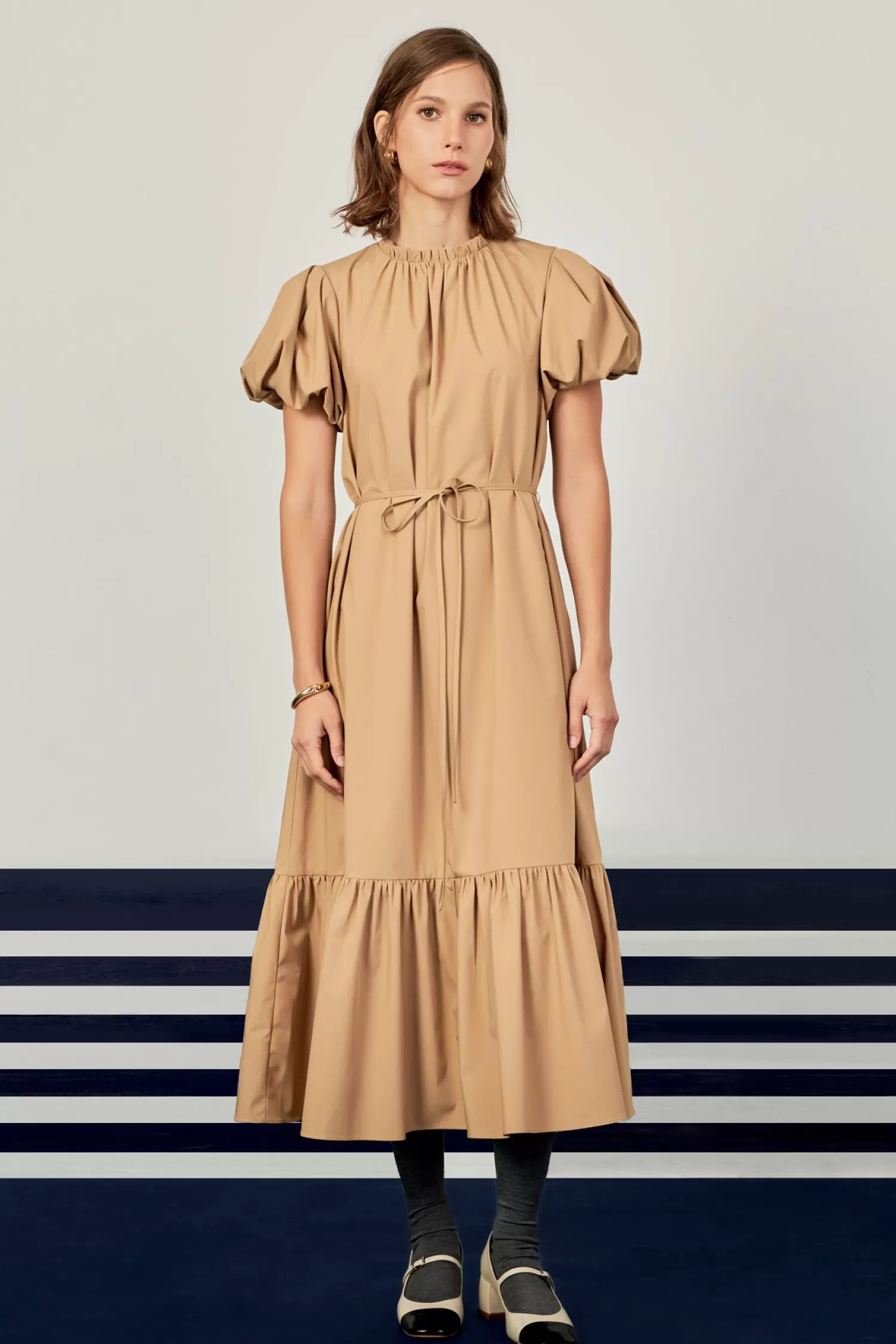 Cheap Skinny Belted Midi Dress Midi Dresses | Dresses