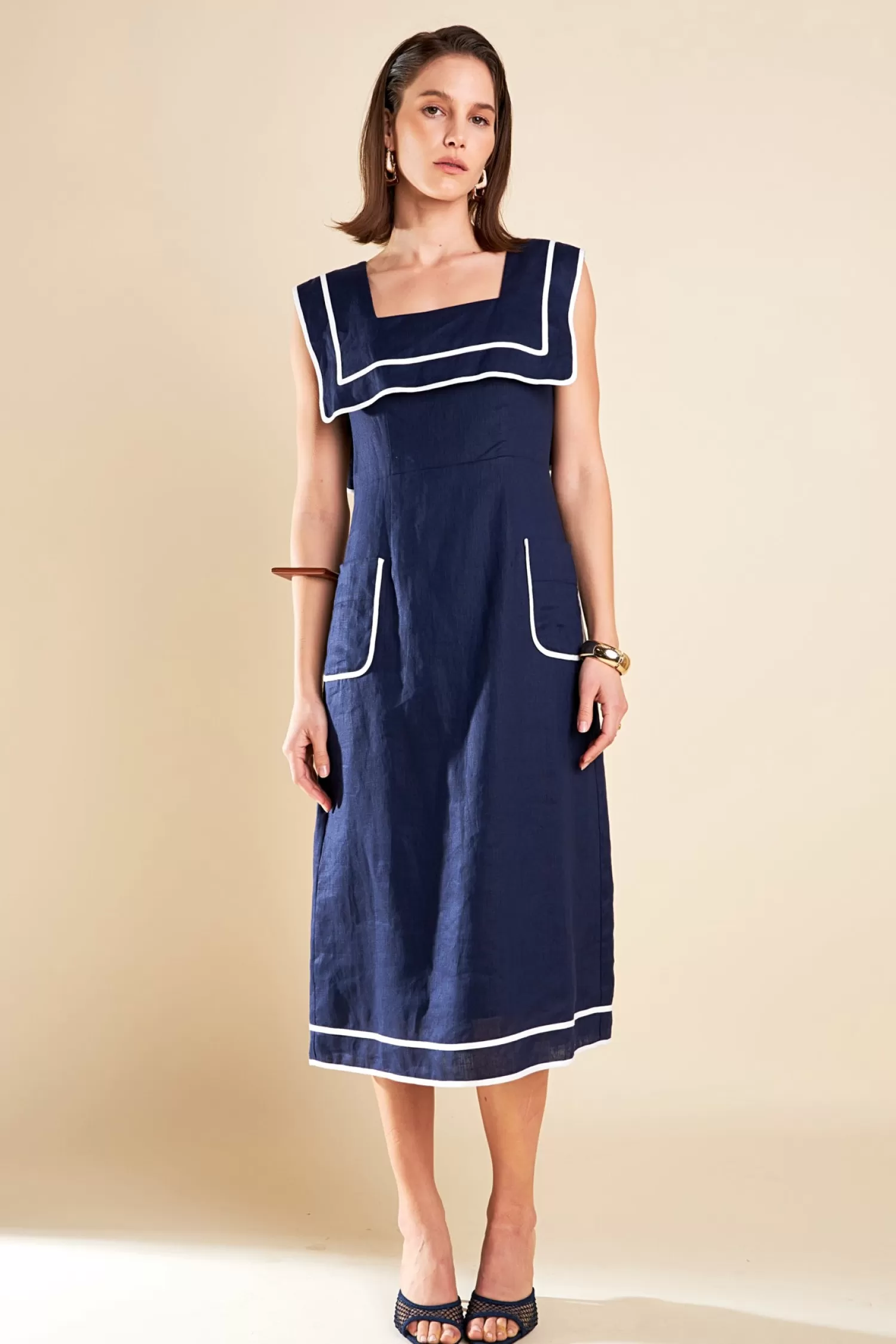 New Square Neckline Midi Dress Special Occasion | Midi Dresses