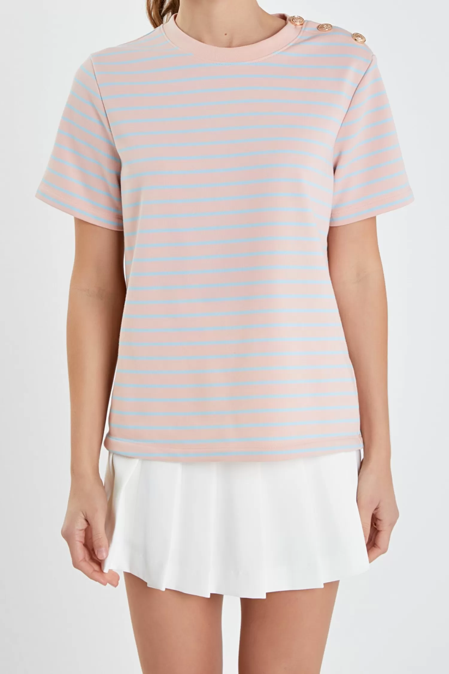 Store Striped Jersey T-shirt Stripe Wonders | Tops