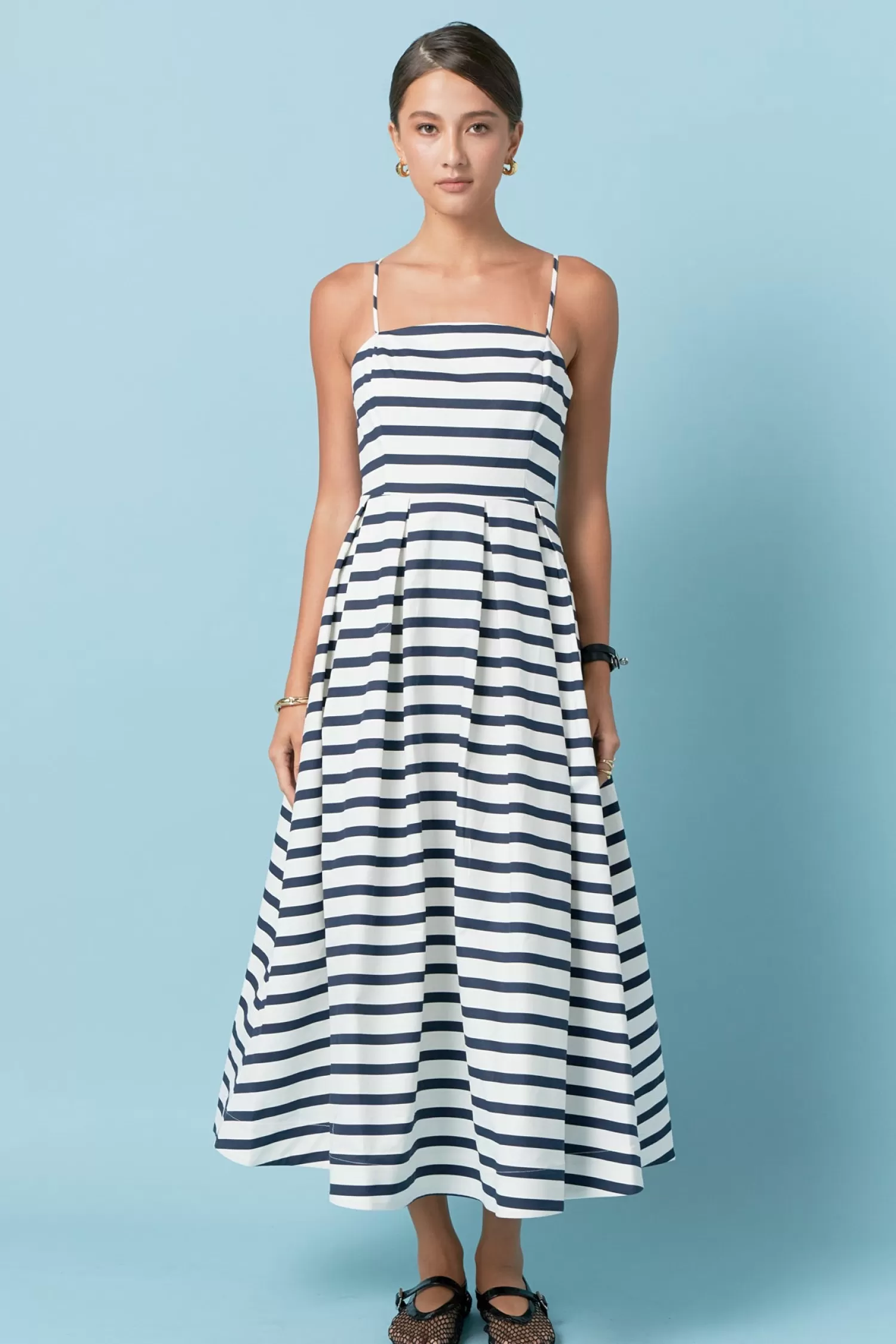 Outlet Striped Midi Dress Midi Dresses | Best Sellers