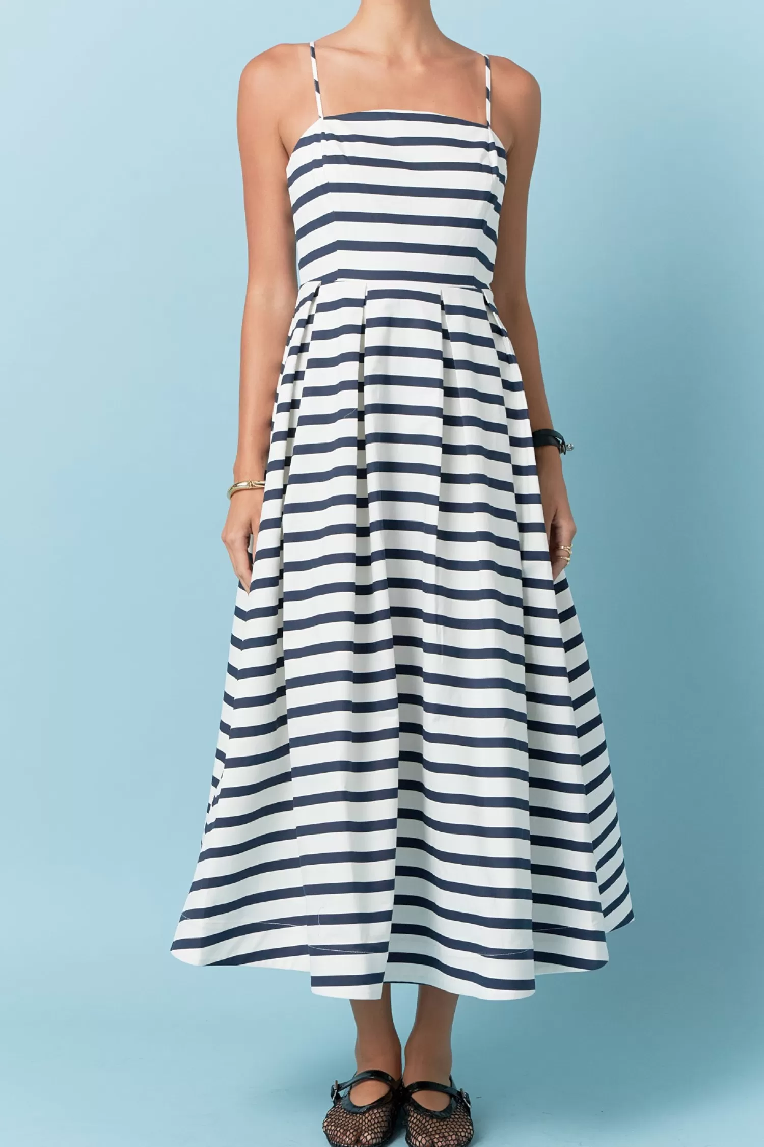 Outlet Striped Midi Dress Midi Dresses | Best Sellers