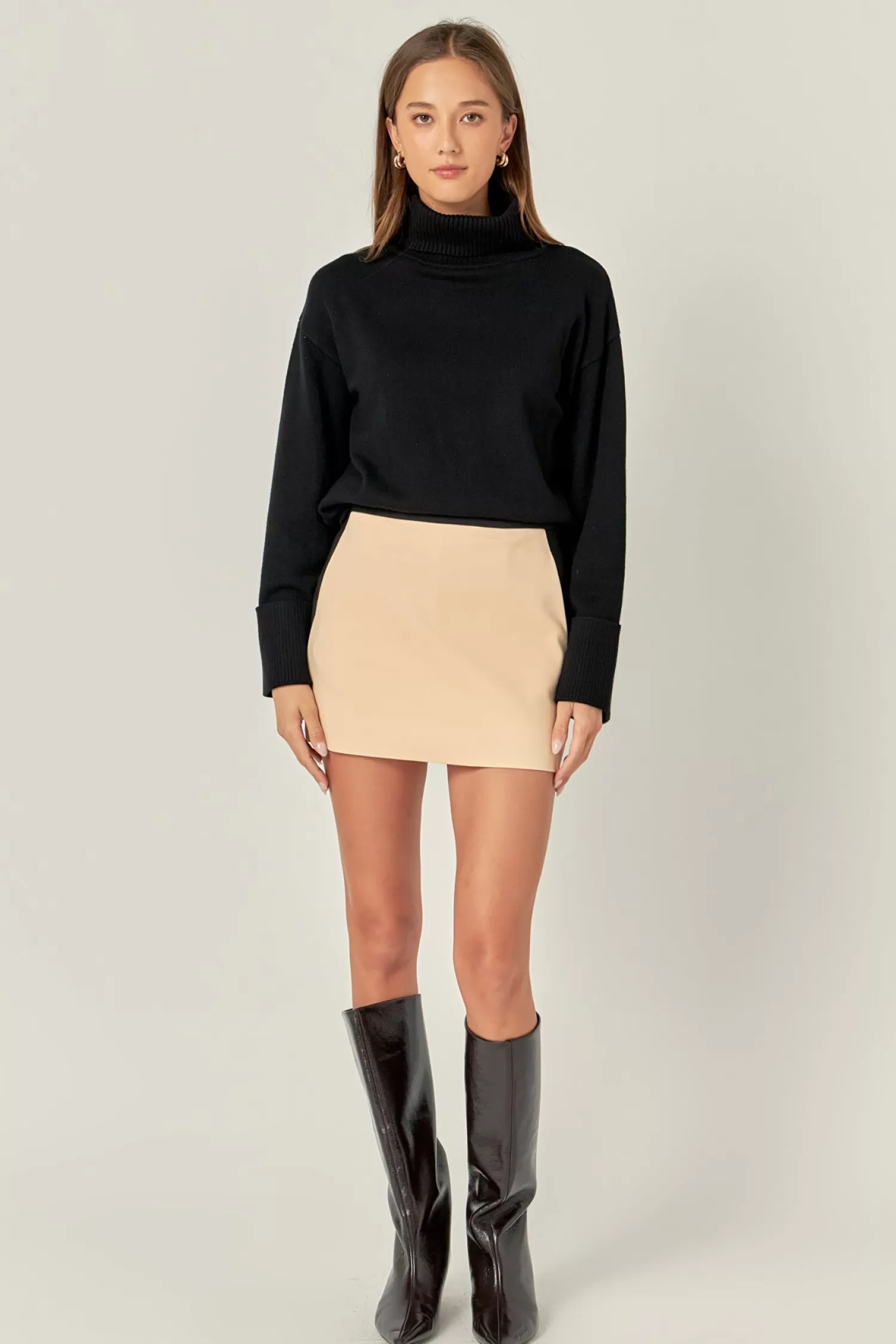 Cheap Turtle Neck Sweater Old Money Aesthetic | Career Closet