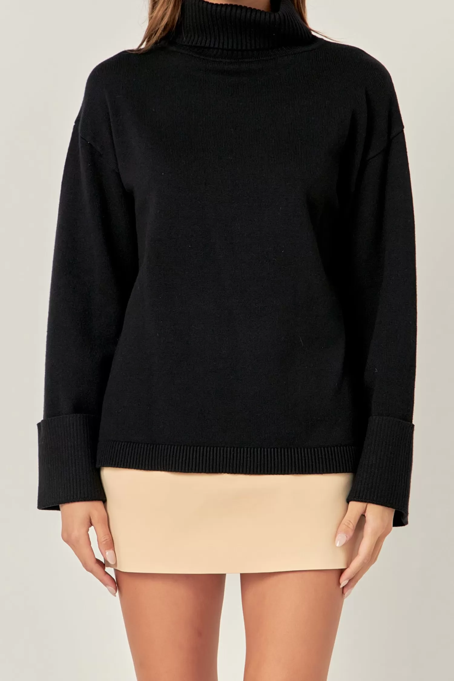 Cheap Turtle Neck Sweater Old Money Aesthetic | Career Closet